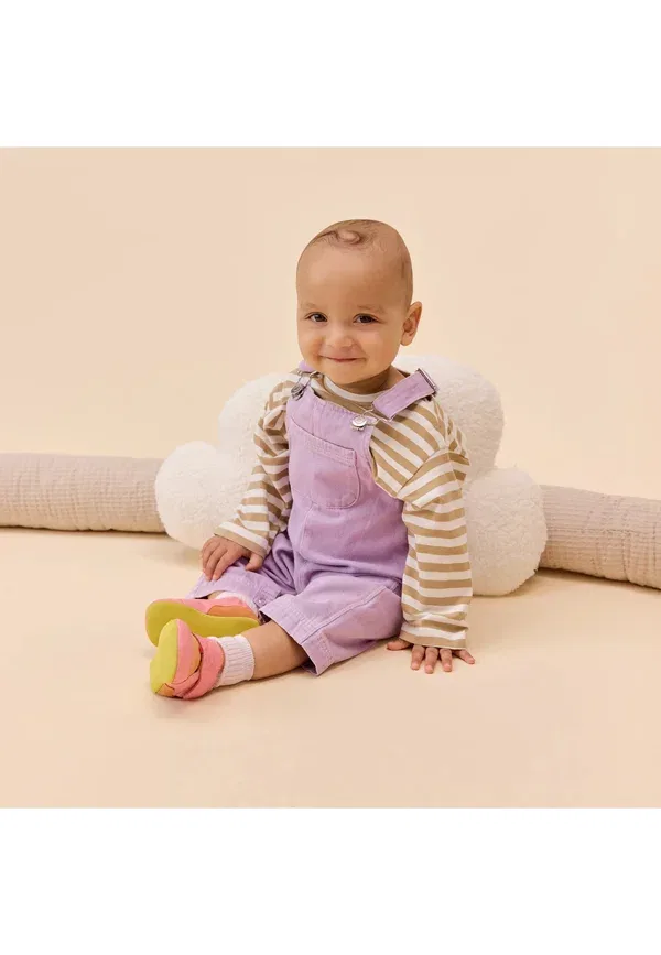 Обувь для ползания Affenzahn Crawly first shoes, розовый — фото 2