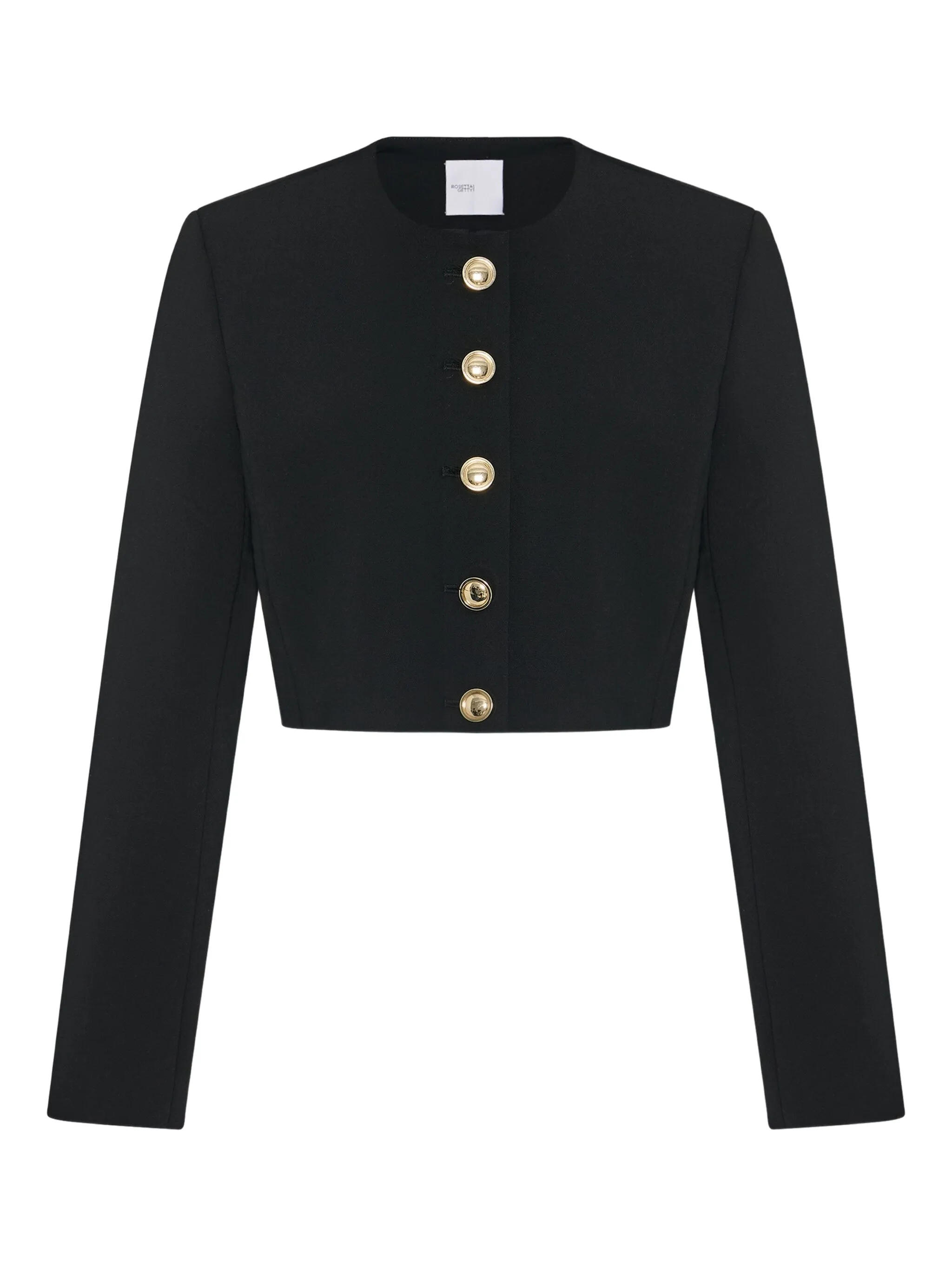 

Укороченный жакет Rosetta Getty, черный