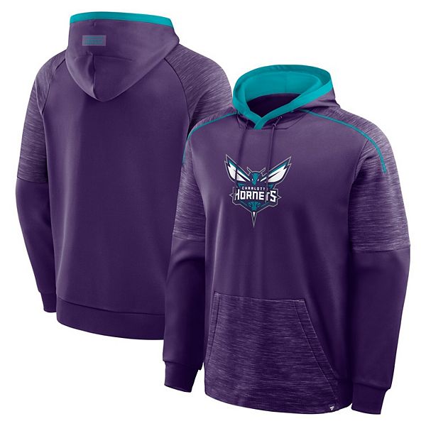 

Толстовка с капюшоном Men's purple charlotte hornets pick & roll defender Fanatics