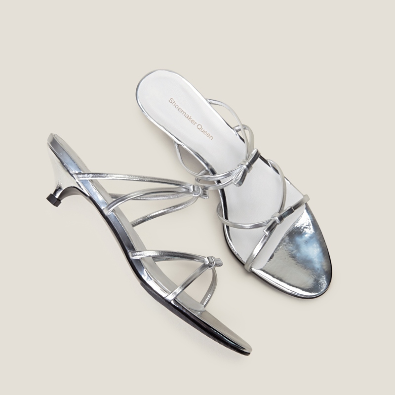 SHOEMAKER QUEEN Женские тапочки-шлёпанцы Elephant Gray, цвет Elephant Gray — фото 4