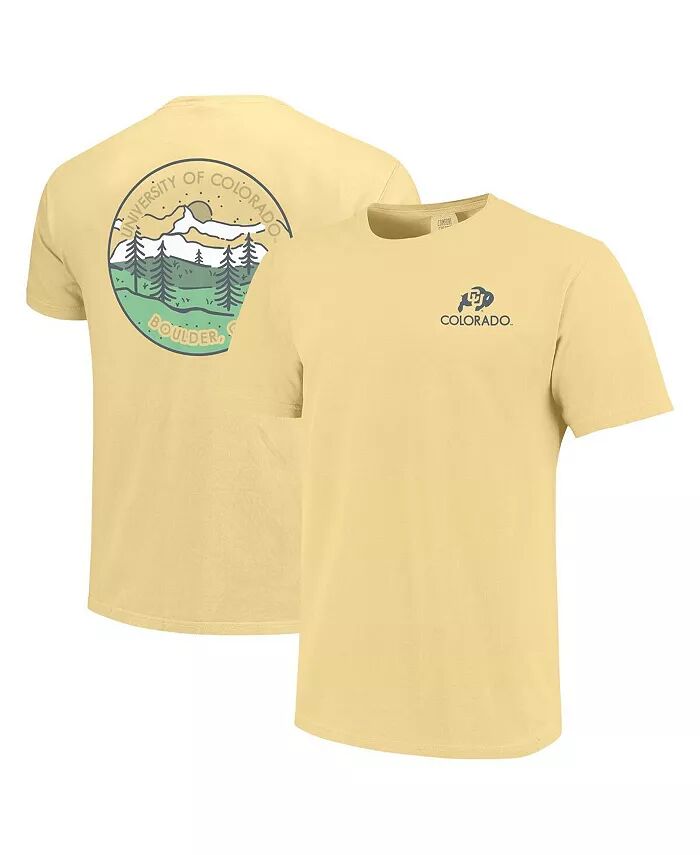 

Футболка Colorado Buffaloes Scenic Comfort Colors Gold для мужчин и женщин Image One