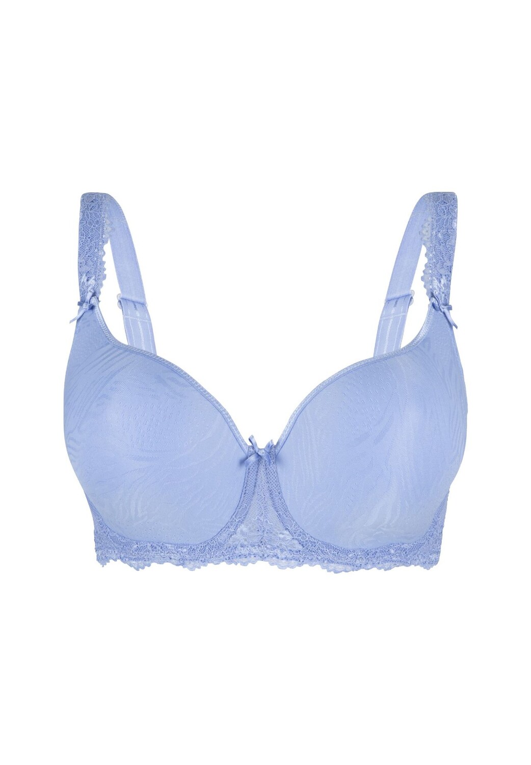 

Бюстгальтер-футболка – большие размеры DAILY LINGADORE, цвет Misty Blue Jacquard