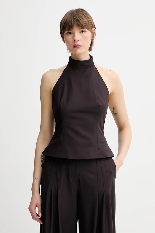 

Блузка с добавлением шерсти Remain, коричневый