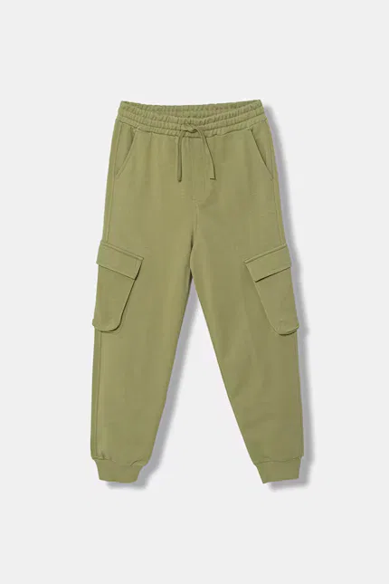 Спортивные штаны из мягкого хлопка United Colors of Benetton, зеленый