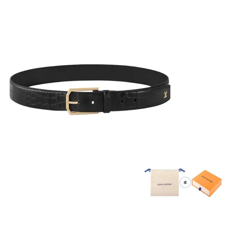 

Ремень Heritage 35 мм Louis Vuitton, черный