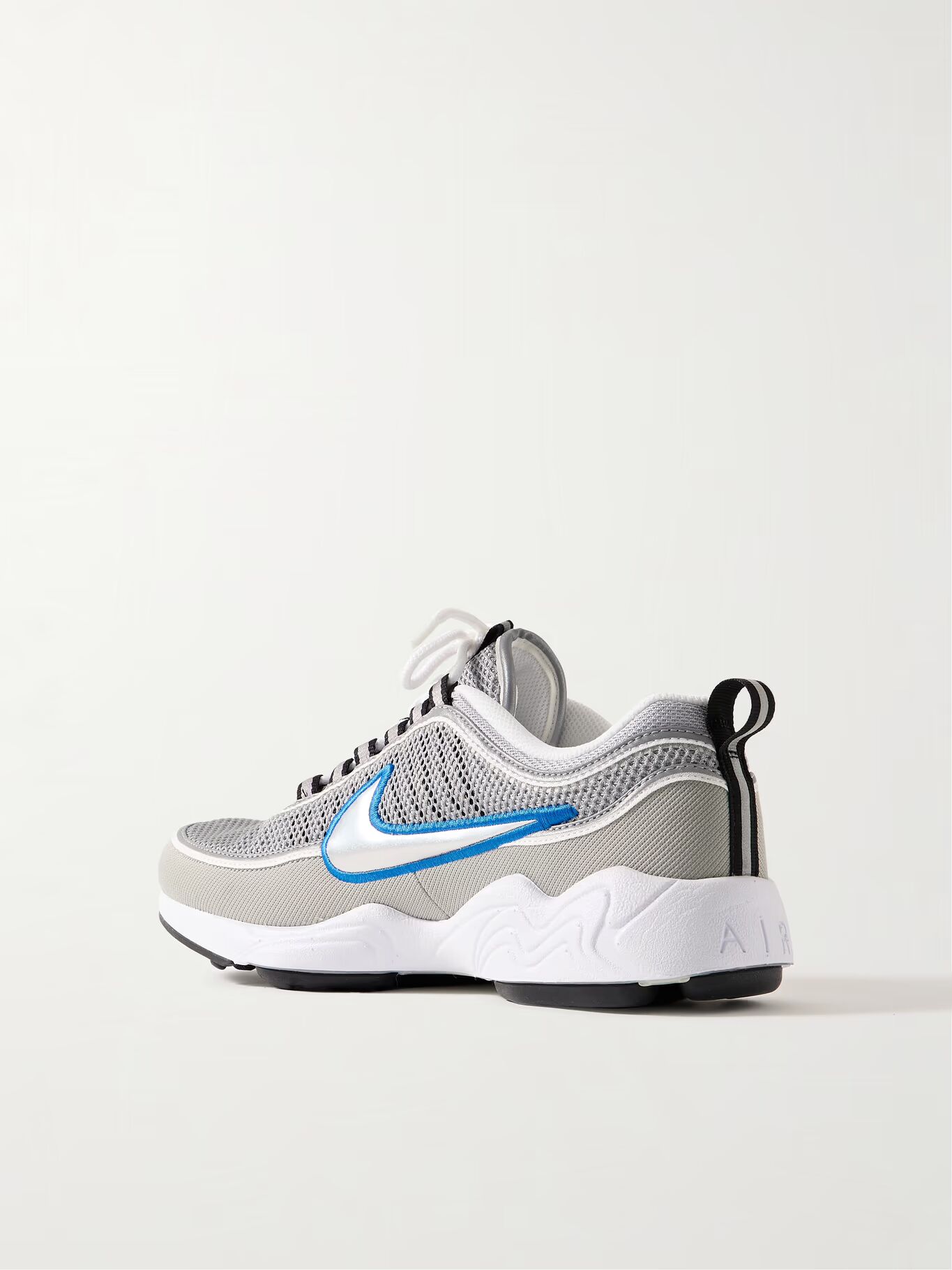 Кроссовки Air Zoom Spiridon с резиновой отделкой и сеткой NIKE, серый — фото 2