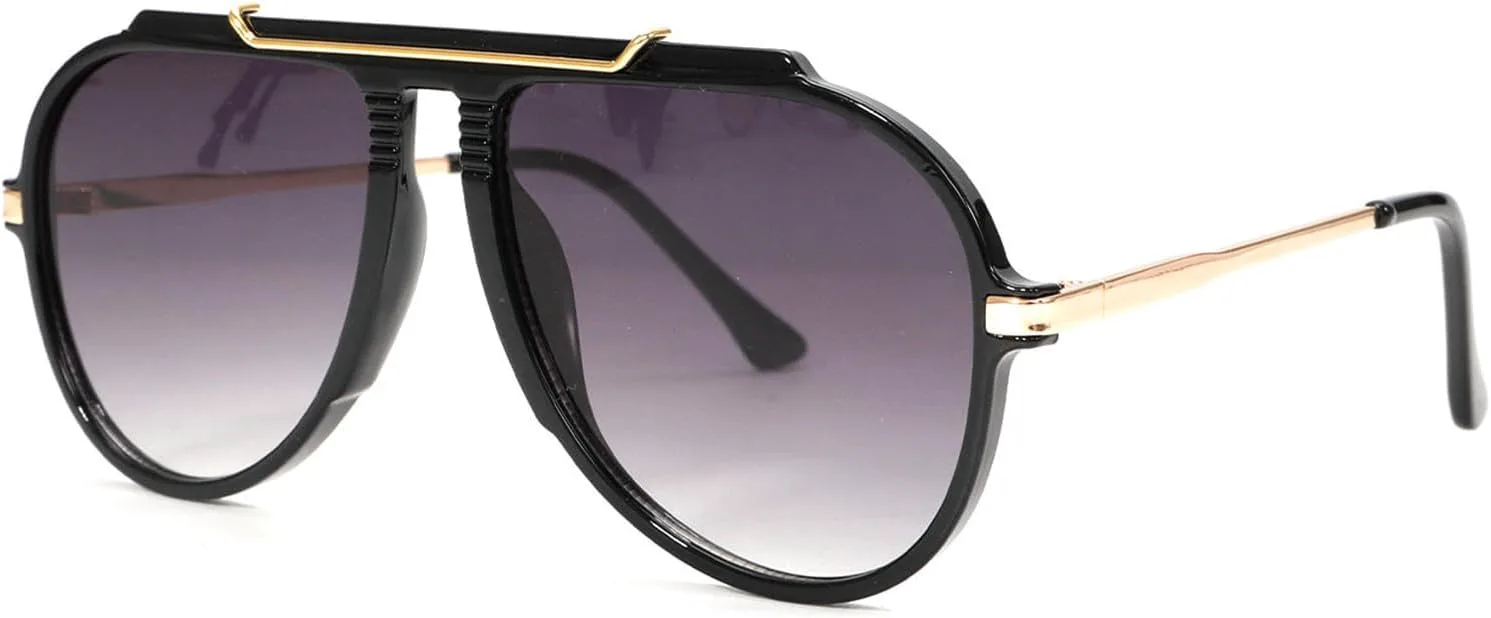 

Солнцезащитные очки-пилот в стиле ретро овальной формы willochra для женщин и мужчин, винтажные, увеличенного размера, 70-х, 80-х, 90-х годов, черные, C1