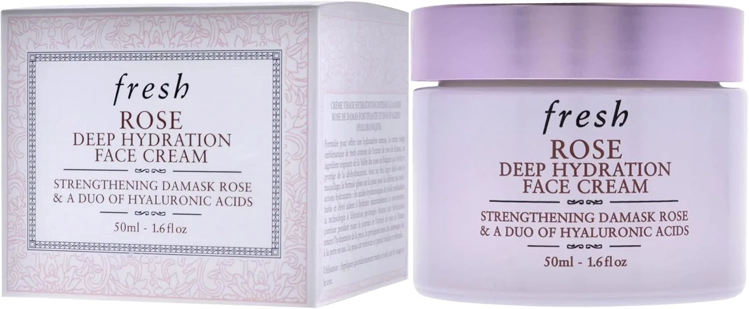 Крем для лица Fresh — Дневной Rose Deep Hydration, 50 мл — фото 4
