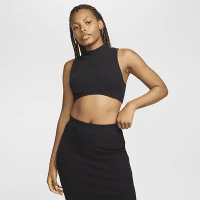 

Футболка Nike Sportswear Chill Rib, черный