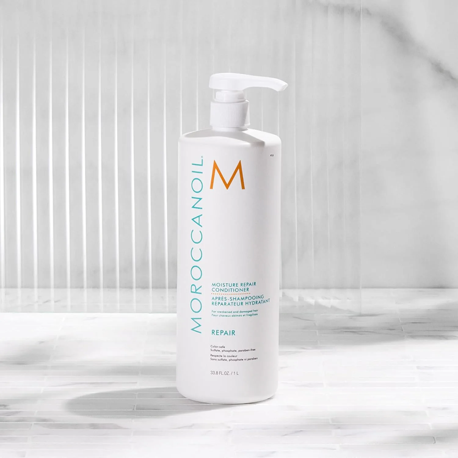 Набор шампуня и кондиционера Moroccanoil Moisture Repair 1000 мл — фото 4