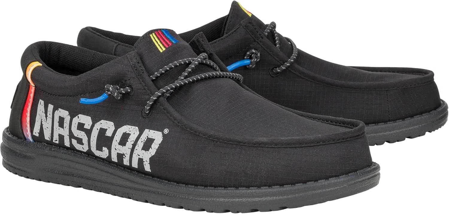 Мужские мокасины на slip-on, HEYDUDE, мульти/черный — фото 3