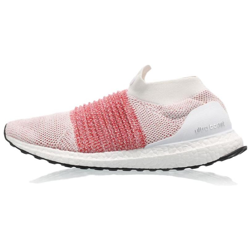 

Кроссовки adidas Ultra Boost Laceless White Scarlet