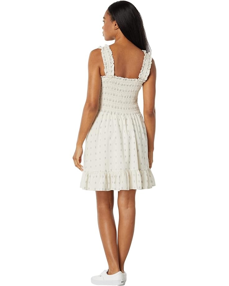 

Платье Madewell Lucie Smocked Tank Mini Dress in Textural Clipdot, цвет Ikat Swiss Dot