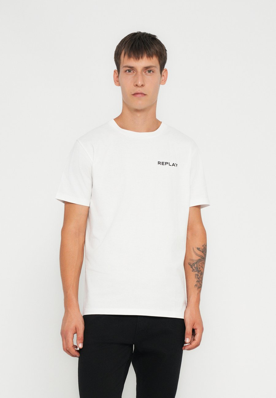 

Футболка Replay CREW NECK LOGO , White