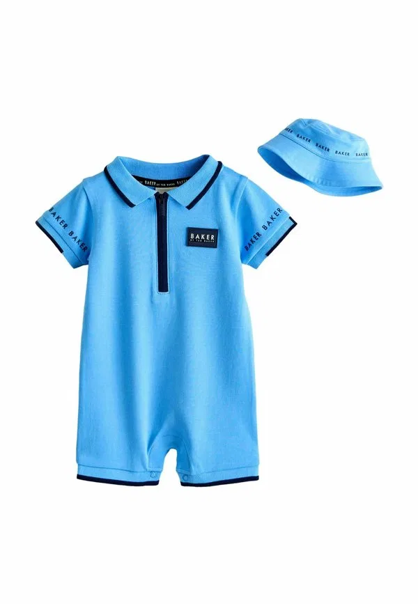 Комбинезон стандартного кроя, состоящий из комбинезона и шапочки Baker By Ted Baker, Blue
