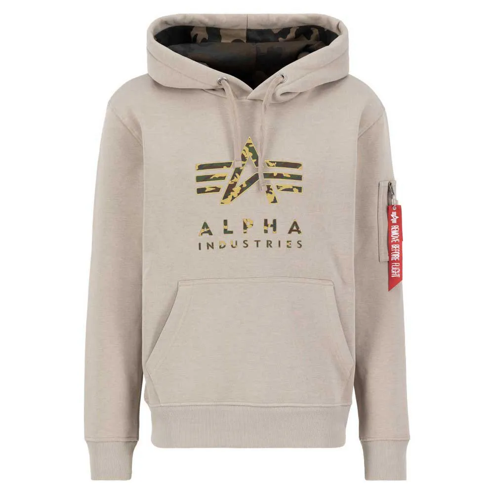 

Худи Alpha Industries Camo Tpu, бежевый