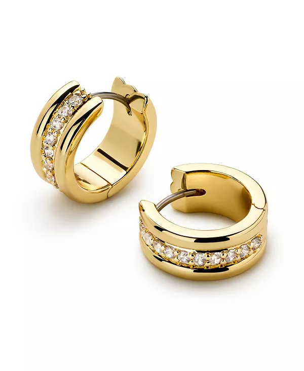 

Серьги Huggie - Asher Triple Ana Luisa, gold