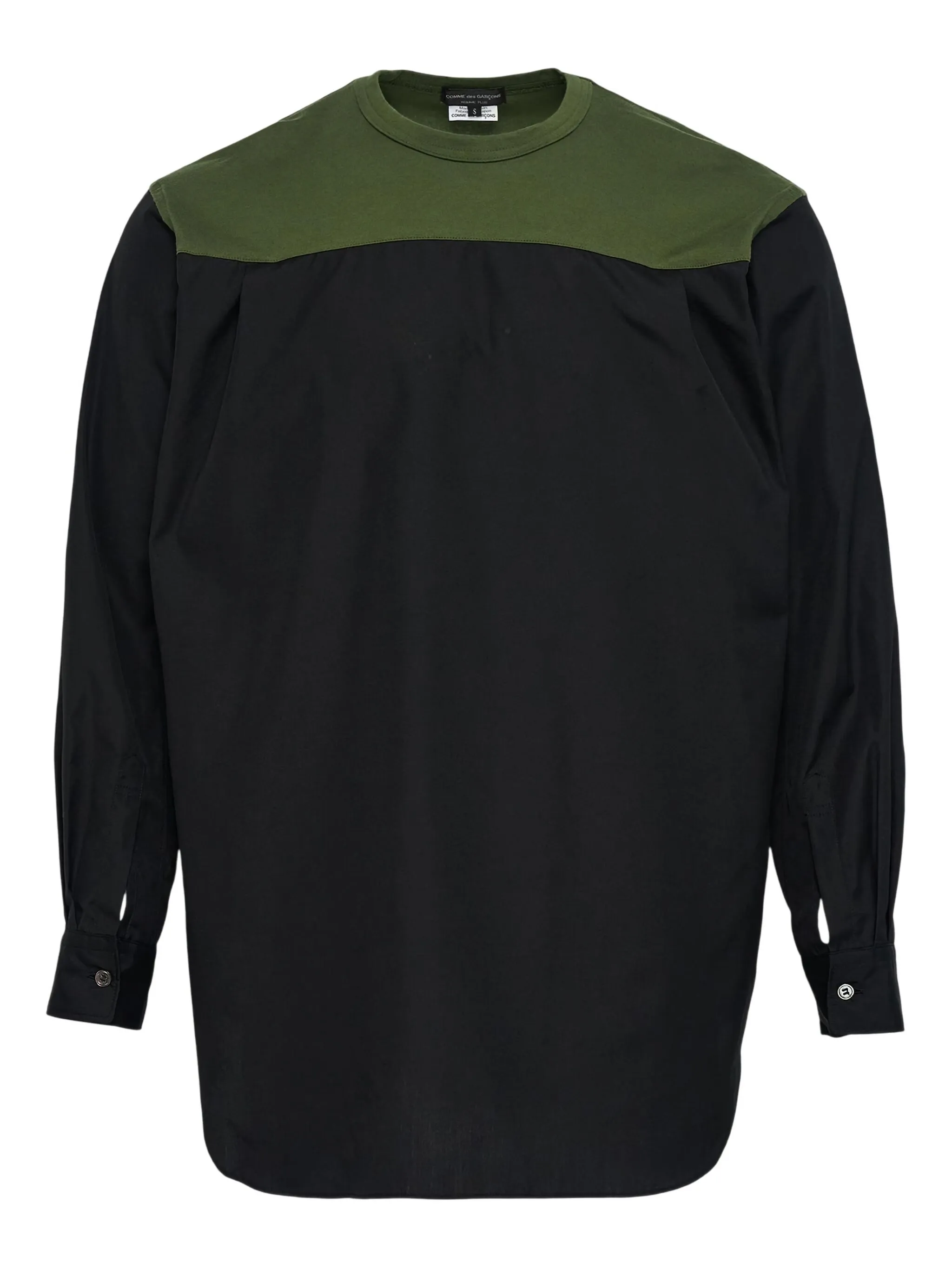 

Рубашка со вставками Comme Des Garçons Homme Plus, черный