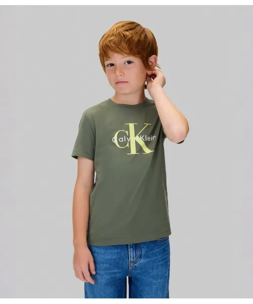 

Футболка Regular fit Calvin Klein Jeans, зеленый