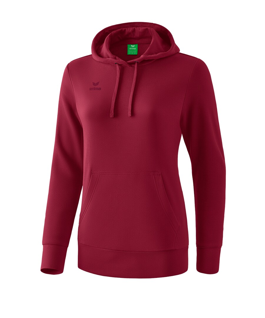 

Свитер с капюшоном на молнии ERIMA Athletic Sweatshirt, темно-красный