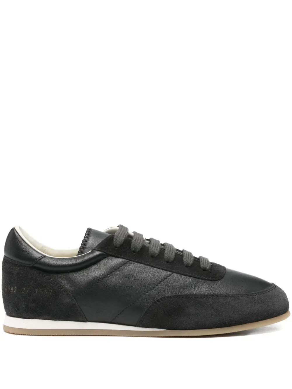 Кожаные кроссовки Common Projects, черный