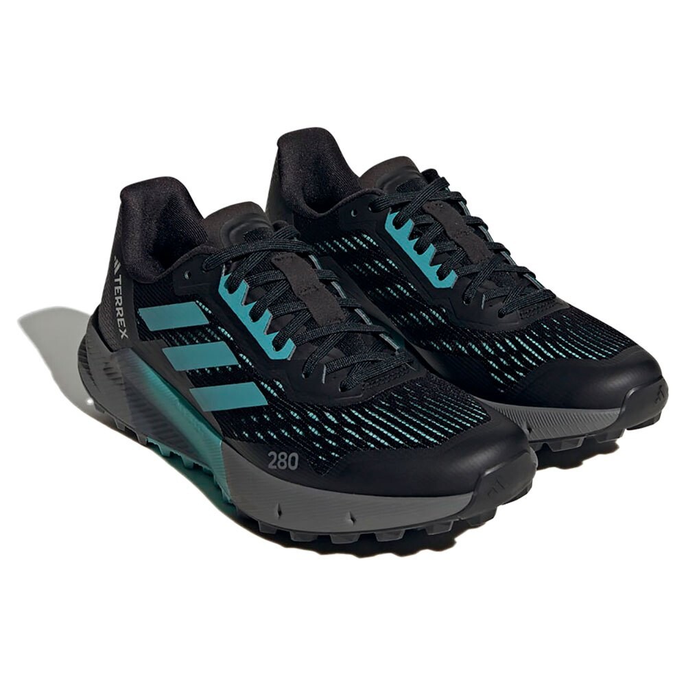 Кроссовки adidas Terrex Agravic Flow 2 Trail, черный — фото 3