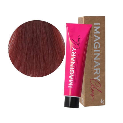 

Профессиональная женская стойкая краска для волос 100 мл светло-коричневый цвет красного дерева Imaginary