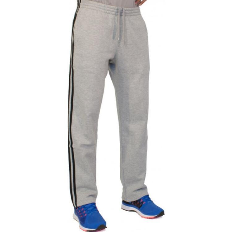 Повседневные брюки мужские светло-серые Adidas, серый — фото 3
