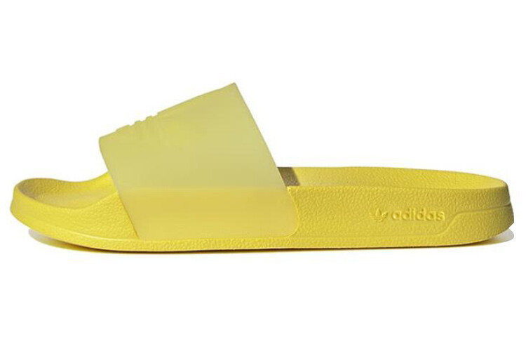 Шлепанцы и сланцы Adilette Adidas Originals Slide 'Magic City - Impact Yellow'