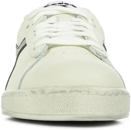 Кроссовки Diadora Unisex Adult Game L High Waxed High Trainers, Bianco, белый — фото 4