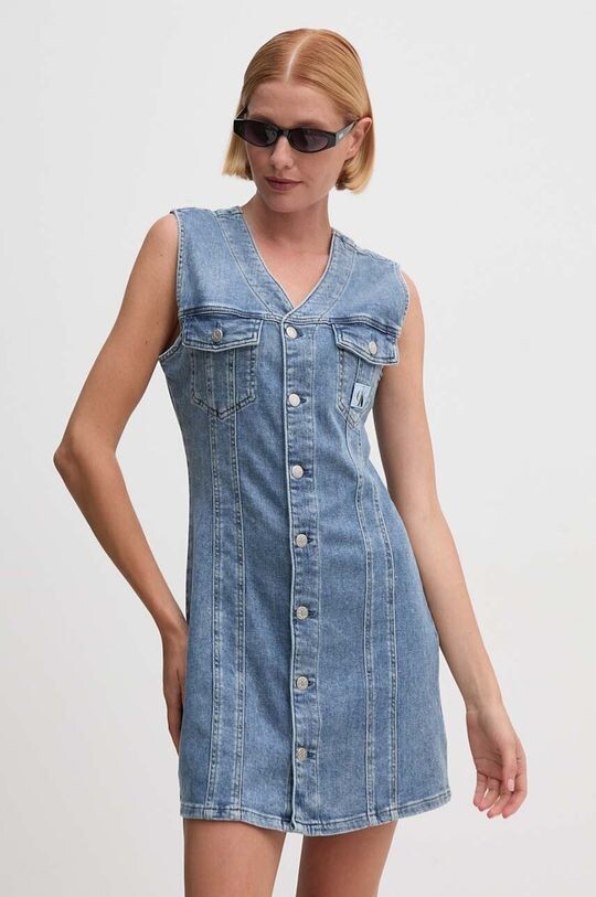

Джинсовое платье Calvin Klein Jeans, синий