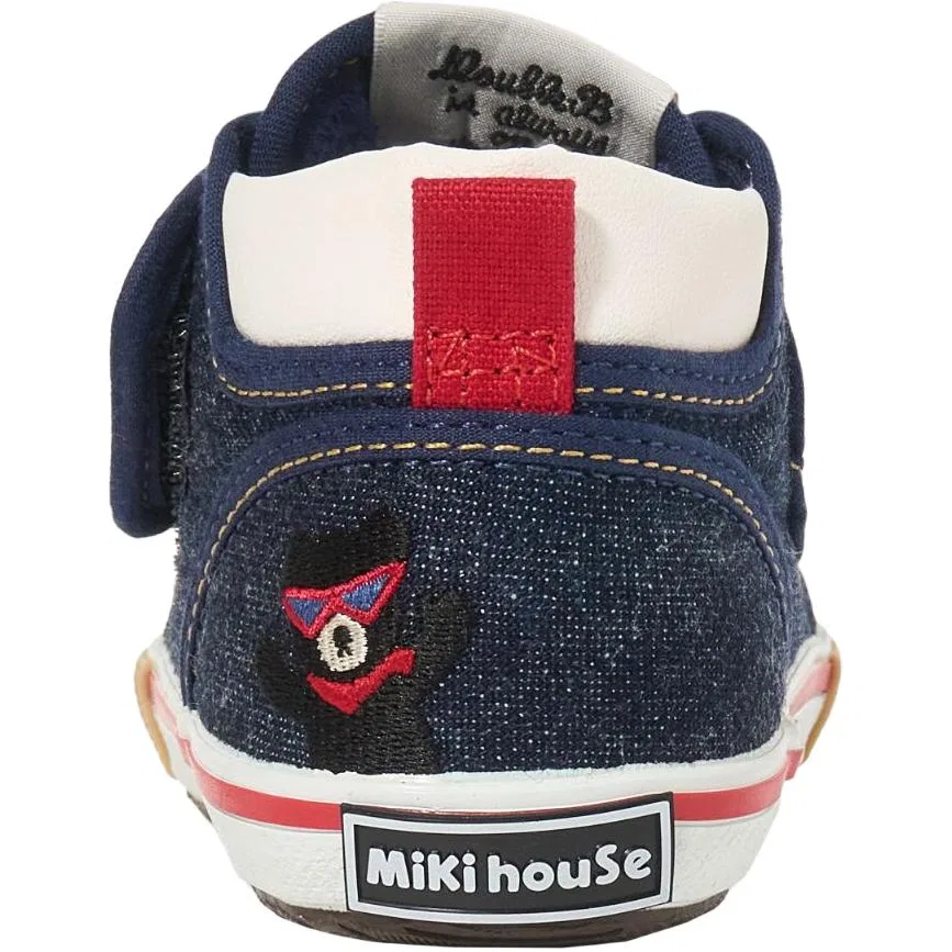 Низкие кроссовки для малышей Indigo Infant And Toddler MIKI HOUSE — фото 4