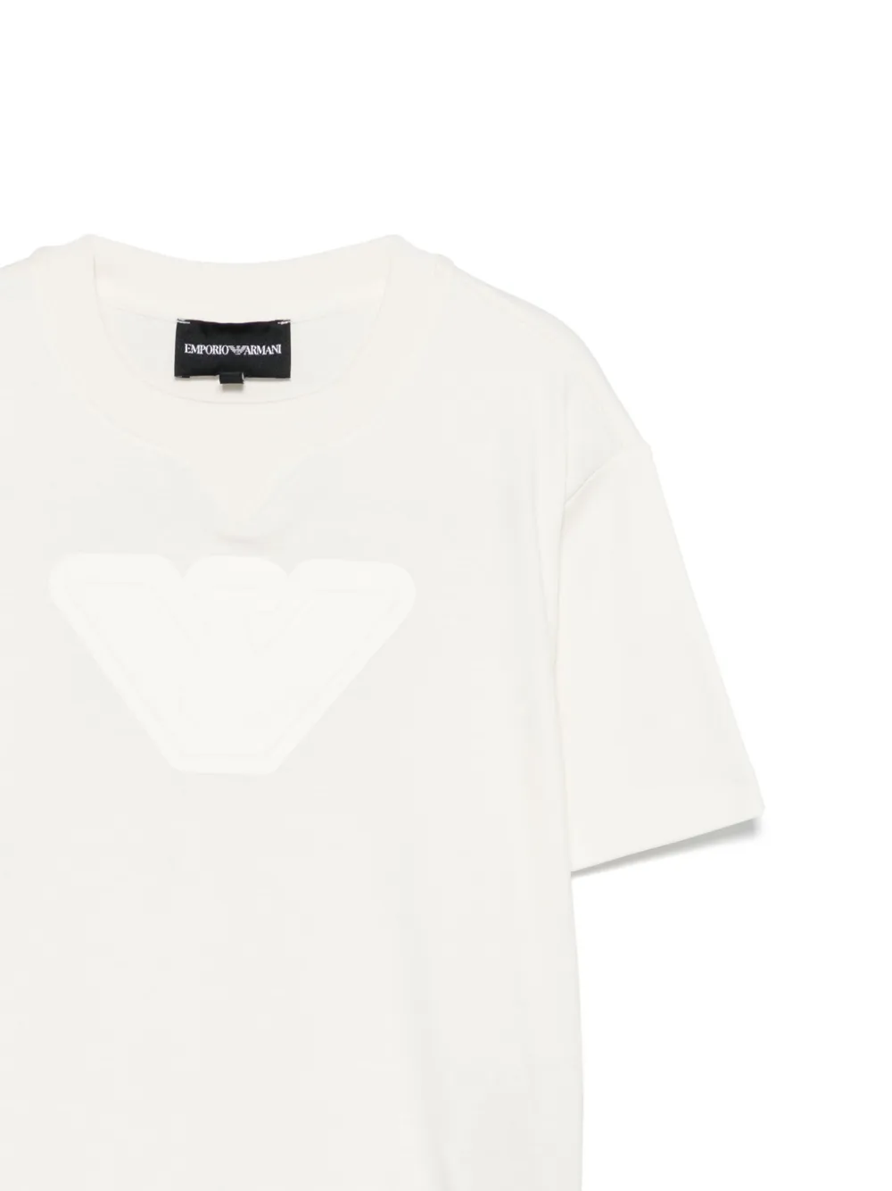 Футболка с логотипом Emporio Armani Kids, белый — фото 3