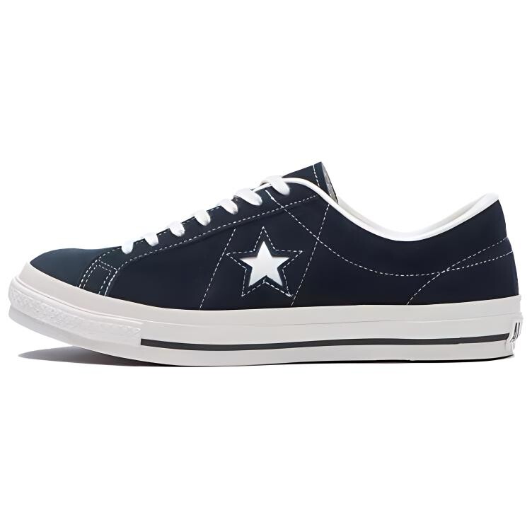 One Star Canvas Shoes Unisex Low-Top Blue/White Converse
