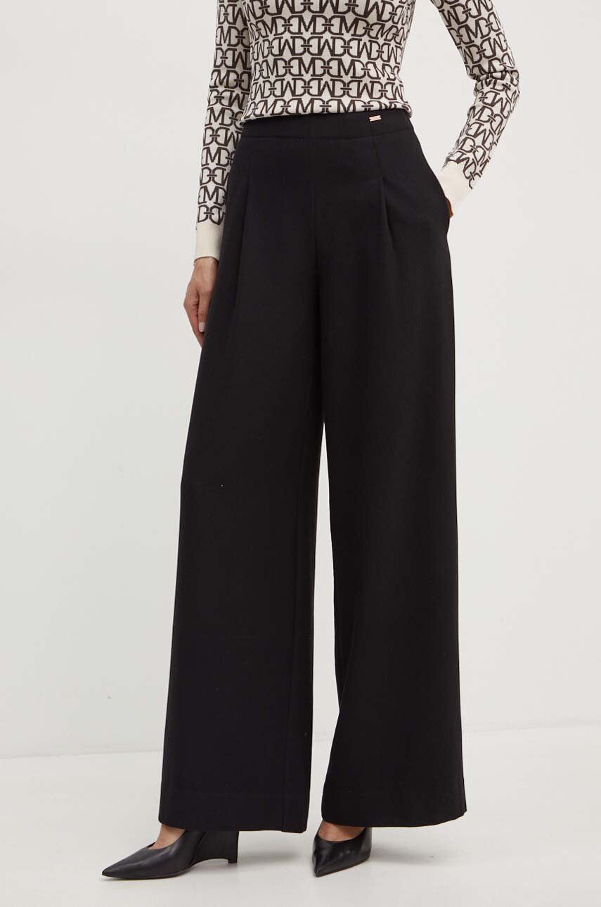 

Брюки из смесовой шерсти Armani Exchange, черный