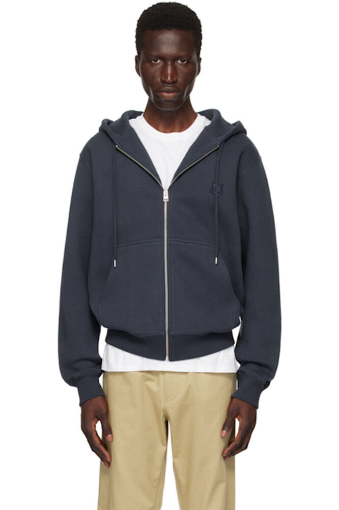 

Толстовка Navy Bold Fox Head Maison Kitsuné