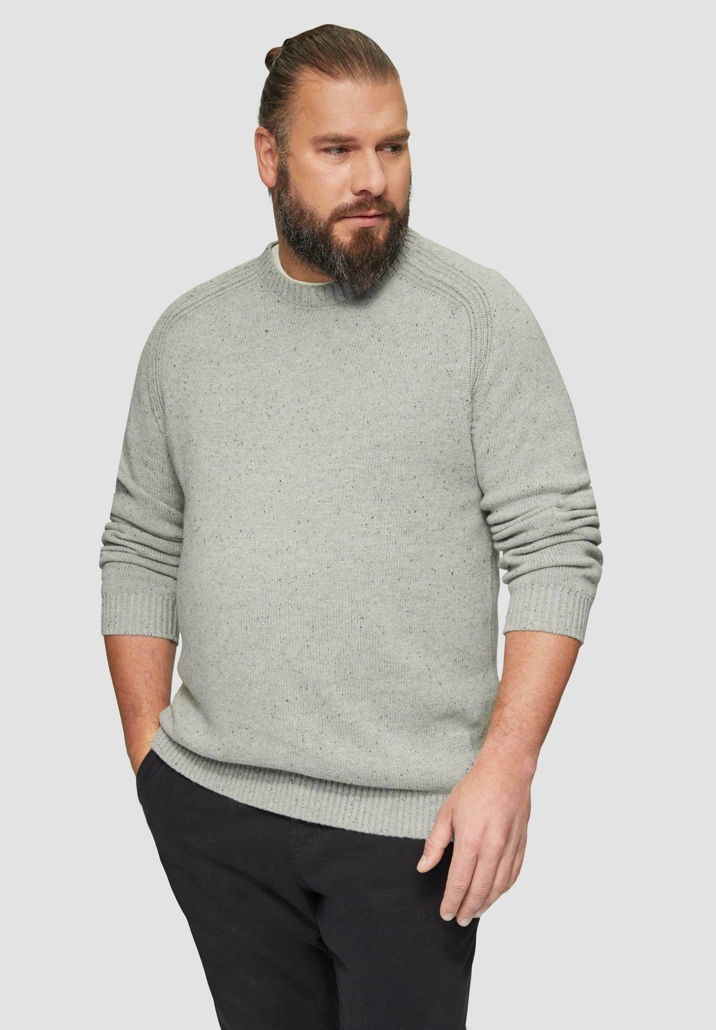 

Джемпер CREW-NECK s.Oliver, светло-серый