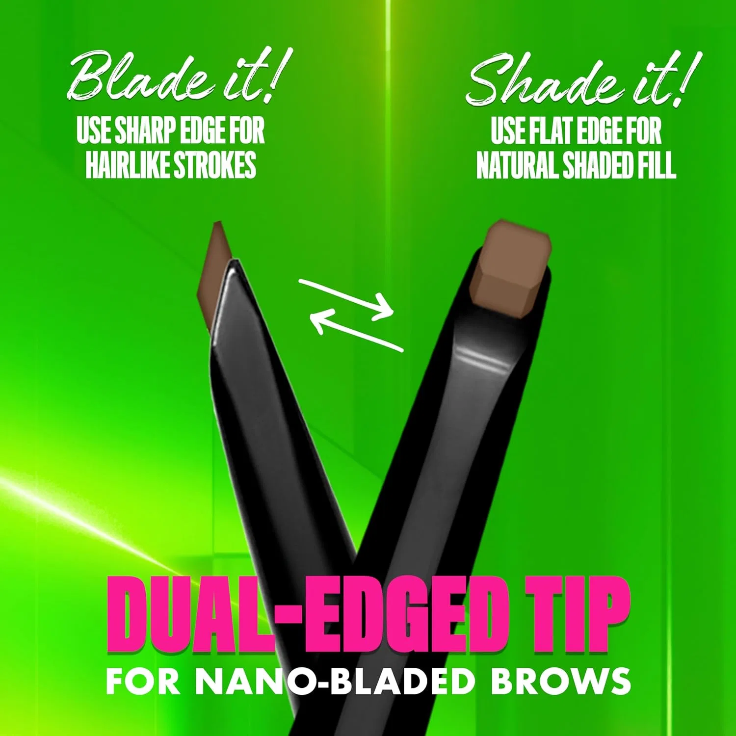 Карандаш для бровей «Blade & Shade Nano» от NYX Professional Makeup Nyx Professional Makeup, Cool Ash Brown — фото 2