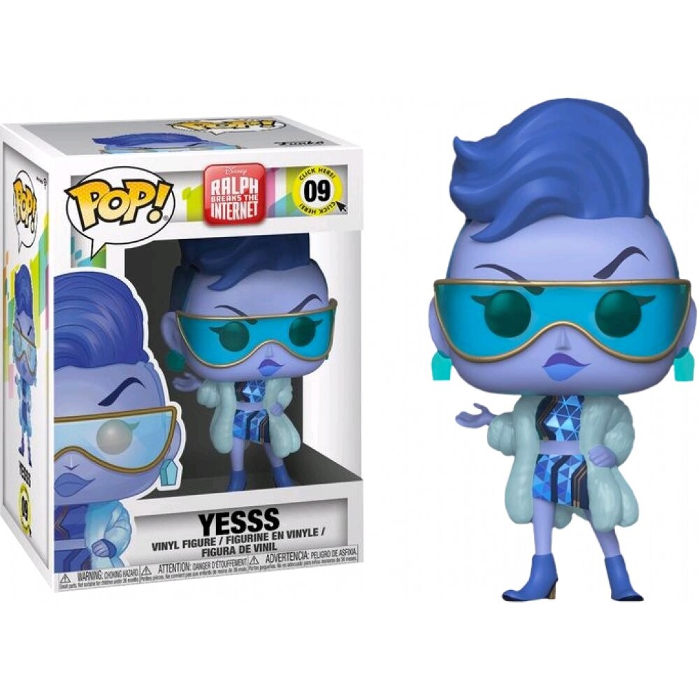 

Funko POP! Дисней, коллекционная фигурка, Ральф ломает Интернет, Да, 09