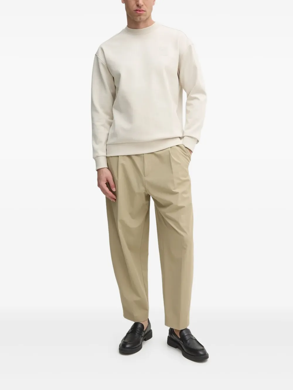 

Толстовка с круглым вырезом и тисненым логотипом Joop!, нейтральный