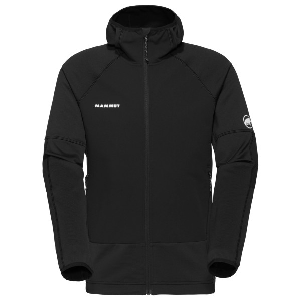

Куртка Massone среднего слоя с капюшоном - флисовая куртка Mammut, черный
