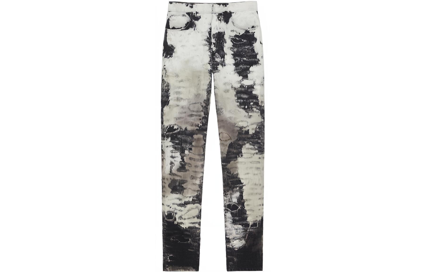 

Джинсы Slim Fit с потертостями Givenchy, черный