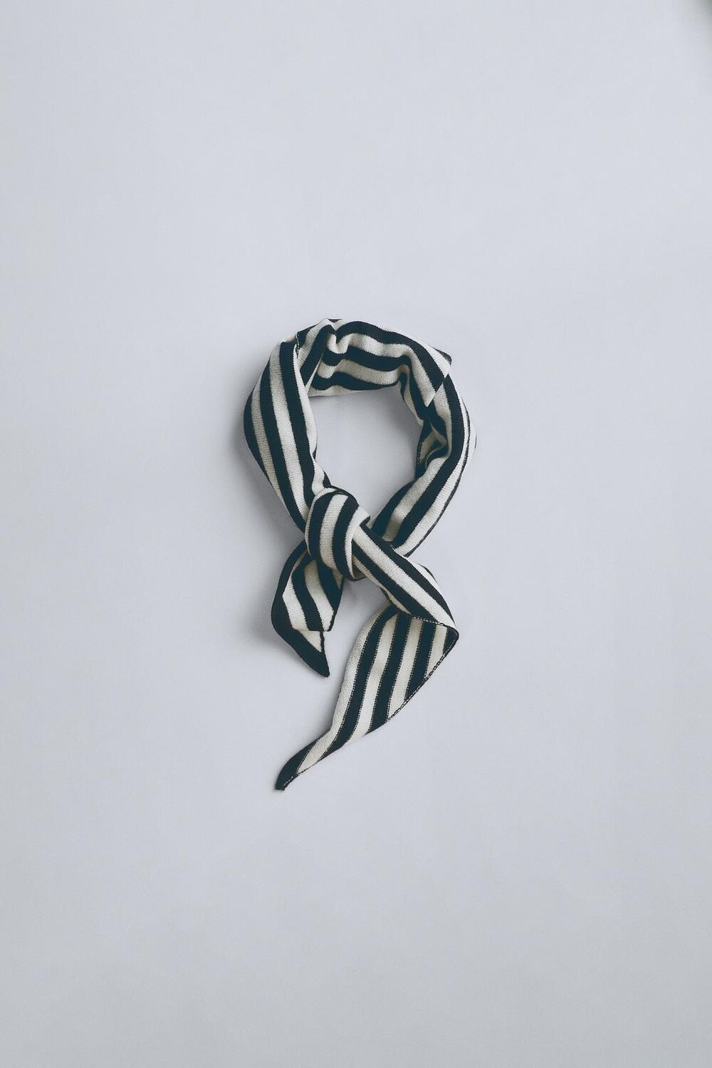 

Timelesz - кашемировый полосатый шарф ZARA, синий