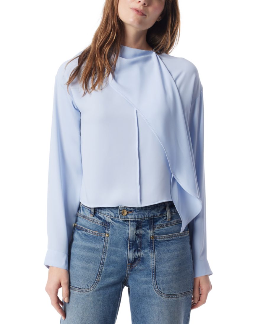 

Женский топ с воротником-шарфом DO by Soraya от Soraya, однотонный DEE OCLEPPO, Brunnera Blue