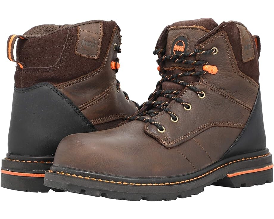 

Ботинки Hoss Carson 6 Inch - BIG HOSS Sizes, коричневый