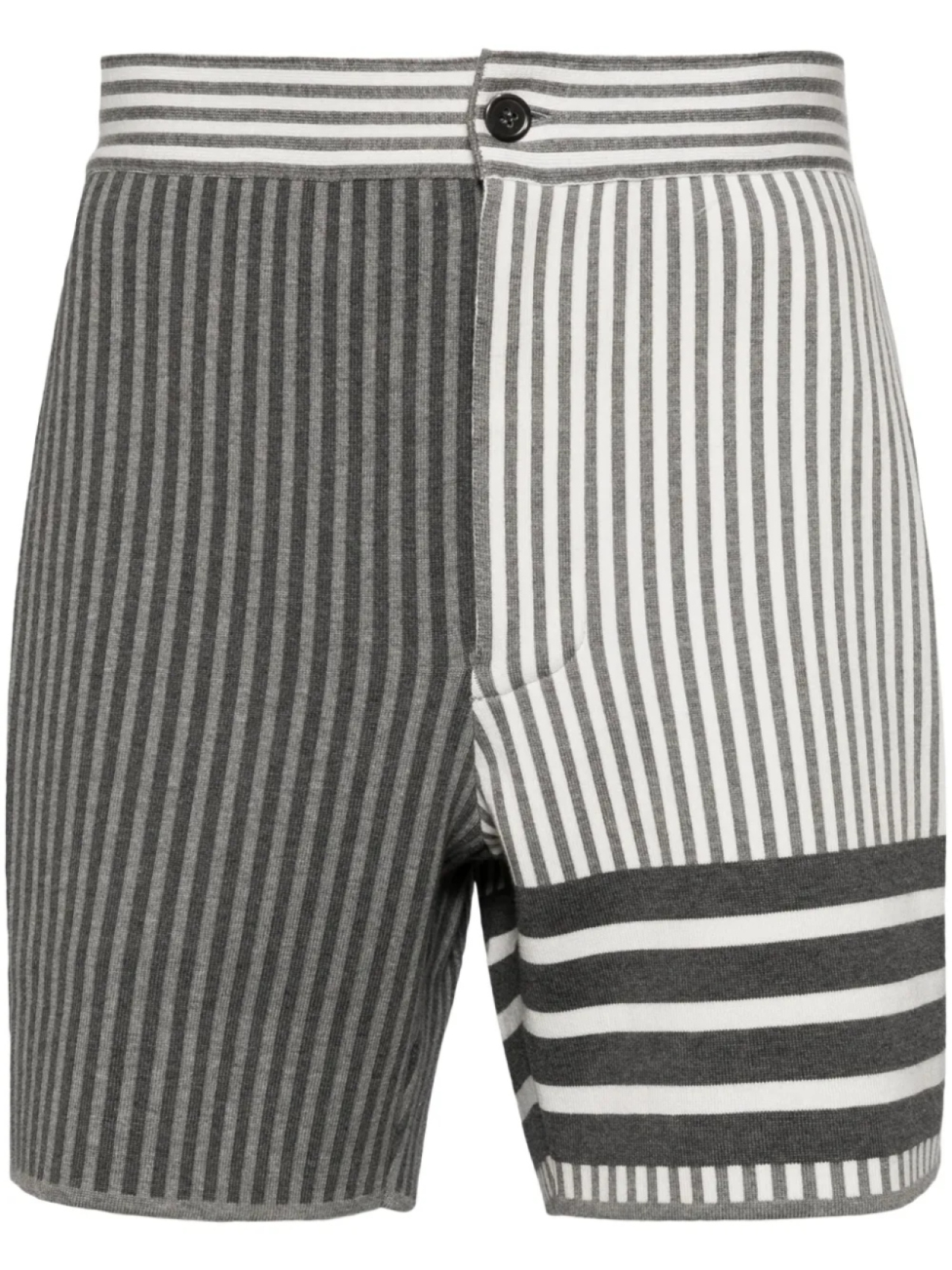 

Шорты с полосками 4-Bar Thom Browne, серый