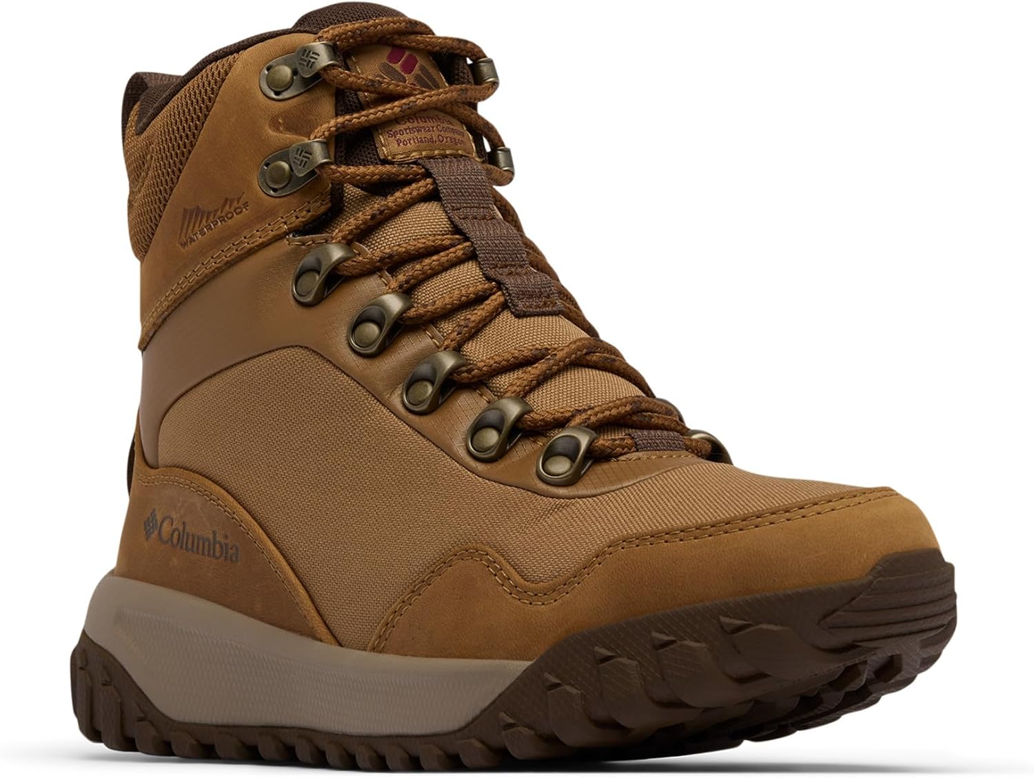 

Columbia женская куртка Burnsider Omni-heat Infinity, Light Brown/Deep Madeira