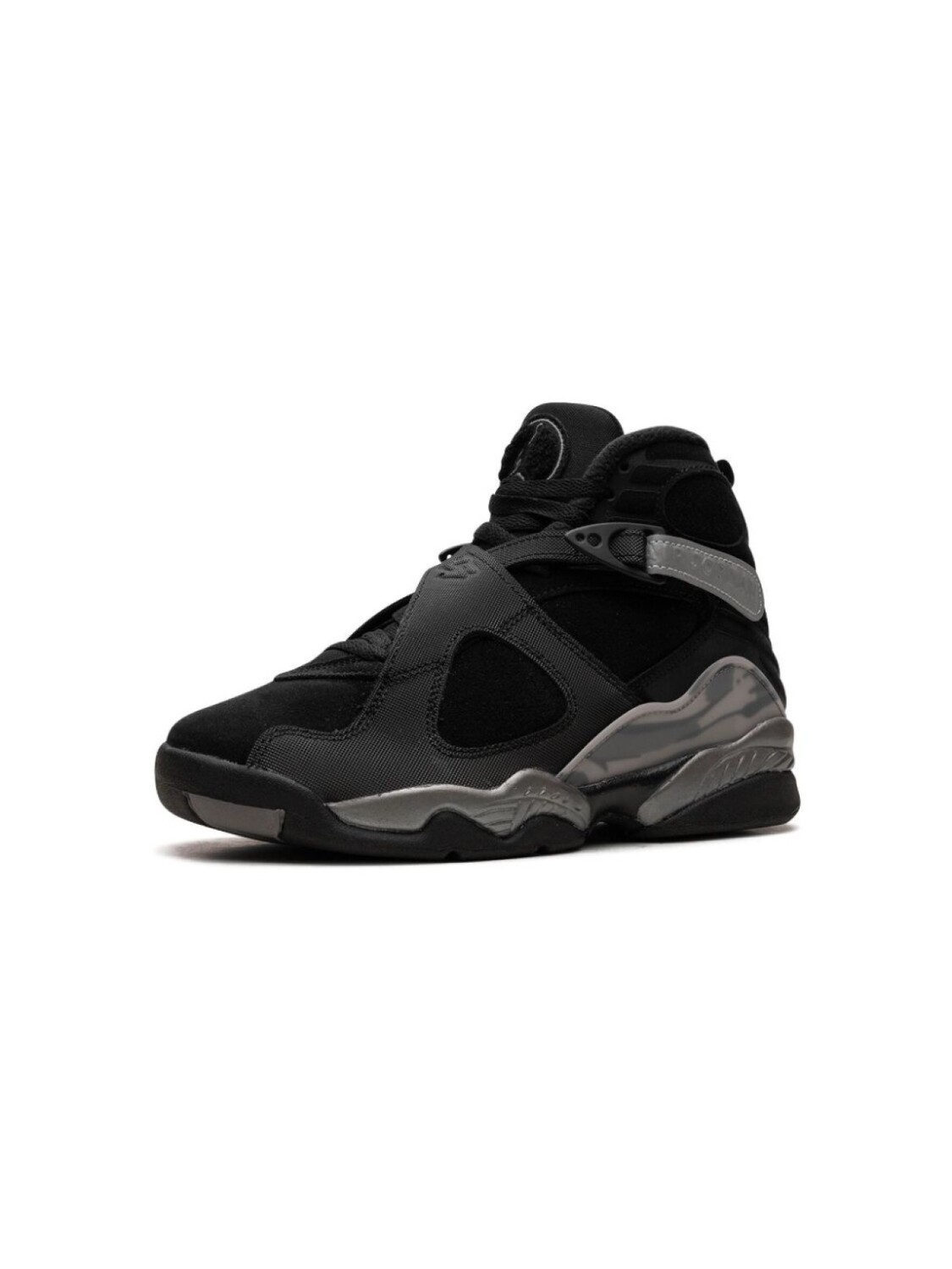Jordan Kids кроссовки Air Jordan 8 Winterized Black, черный — фото 3
