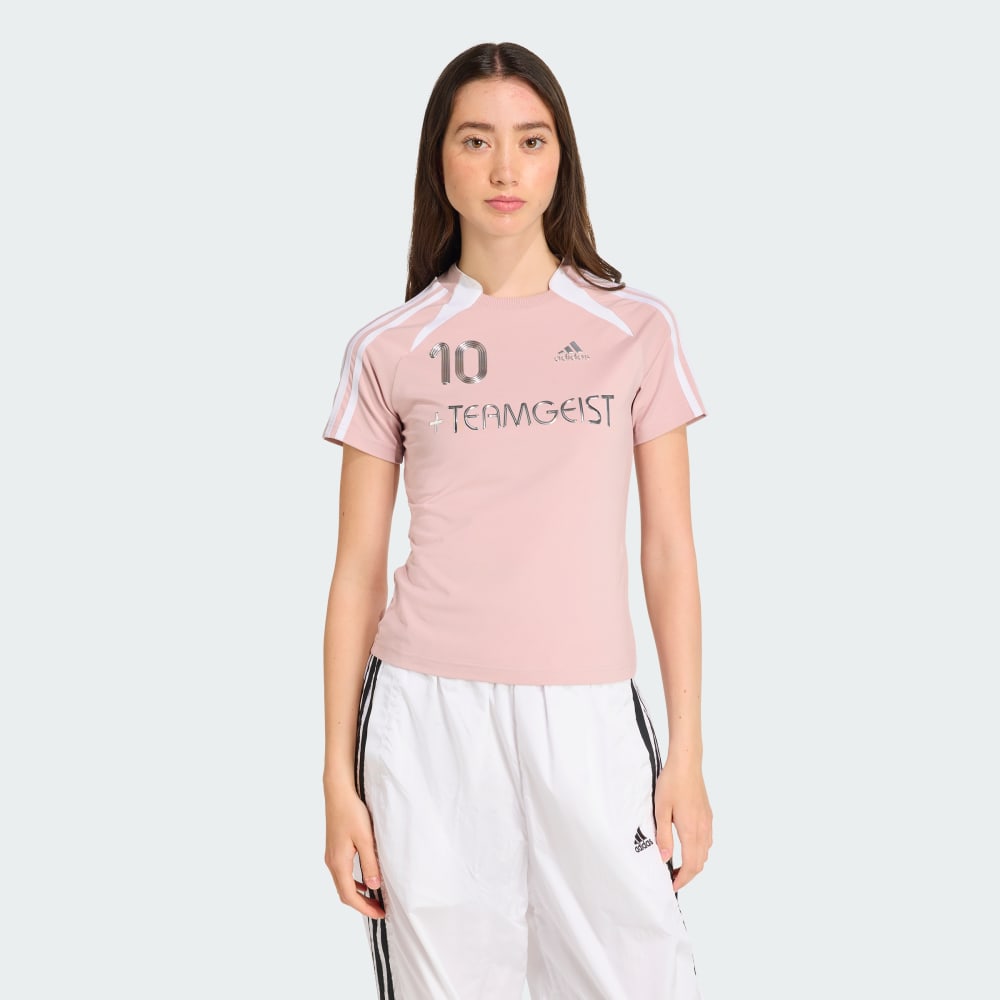 

Футболка Adidas Adilenium Season 4 Teamgeist Slim Tee, цвет New Rose