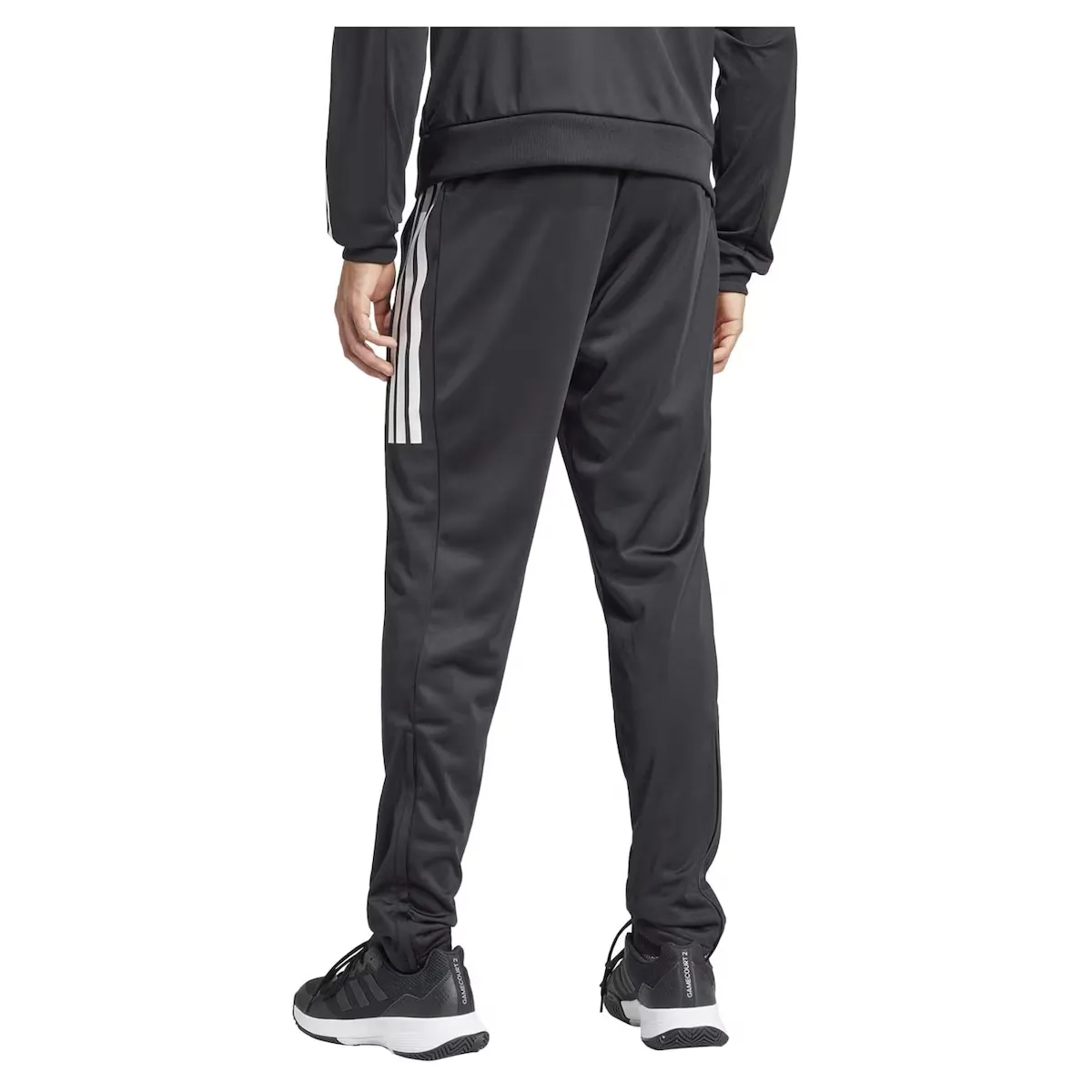 Мужские теннисные брюки adidas 3S KNIT adidas, черный — фото 2